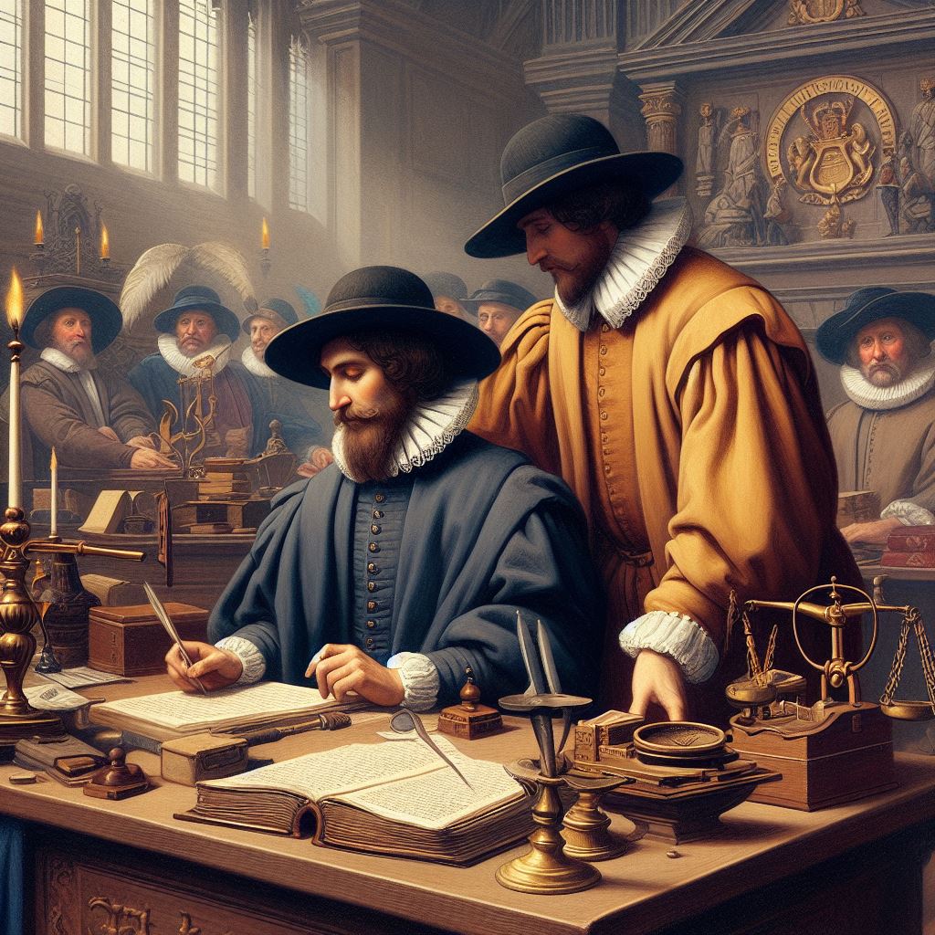 Phillip’s (1) brother John a Devon Notary in London